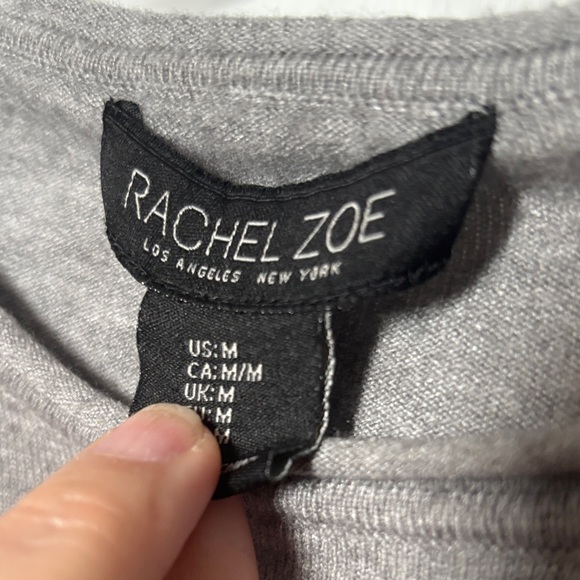 Rachel Zoe Gray Crew Neck‎ Sweater - Picture 6 of 6